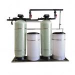Stainless Steel FLECK Water Softening Equipment Customized Color Long Using Life