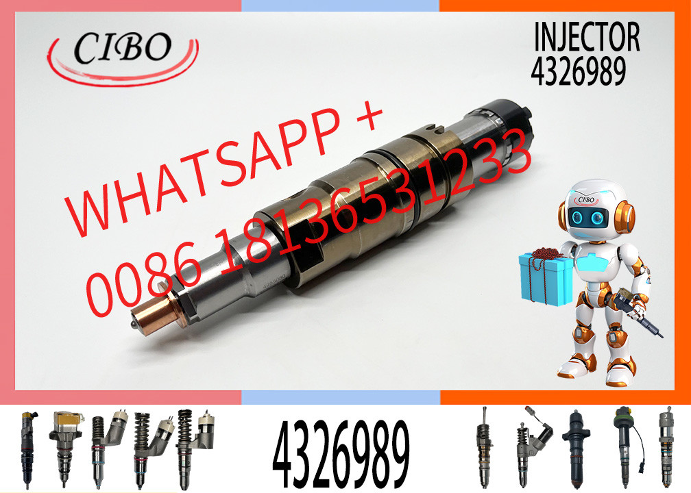 BDHCD Factory Price 4326959 Auto Parts 2872544 2894920 4326989 Diesel Fuel Injector 4326959 for Cummins Scania XPI Injector