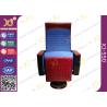 Buy cheap Custom Wood High Back Church Hall Chairs Soft Padded For Pastor / Minister from wholesalers