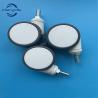 Buy cheap 3 inches White Medical Wheel casters Soft TPR Wheel Tread Screw with Bearings Silent for Hospital Trolley from wholesalers