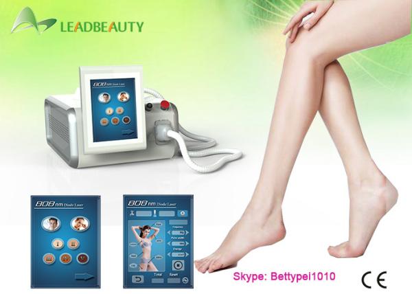Buy cheap High power professional permanent 808nm diode laser hair removal machine for women from wholesalers