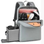 Washable 14" Waterproof Camera Backpack Bag With Laptop Bag