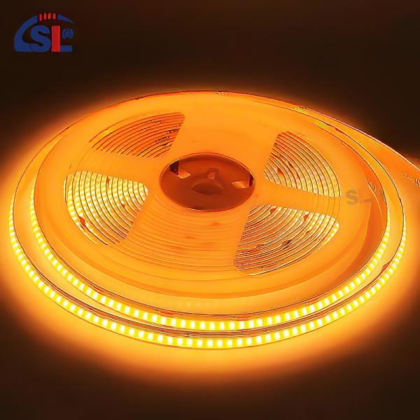 Buy cheap Electroplate COB 24v COB 608Ds 8mm Ra 85 LED Light Strip 3000K-6500K Ideal for Residential from wholesalers