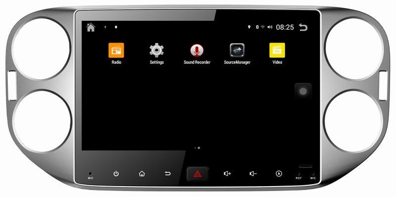 Ouchuangbo car big screen android 4.4 head unit dvd for Volkswagen Tiguan 2015 with gps navi stereo 3g wifi