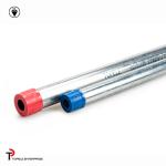 Galvanized Steel BS4568 Conduit / BS4568 TUBE / GI PIPE With Protection Cap