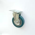 65mm PP PU PVC Nylon Light Duty Caster Wheels Red Black Blue