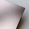 Buy cheap SUS Material 304 316 PVD Rose Gold Color Hairline+No.4 Finish Sheet Coarse Brushed Stainless Steel Texture from wholesalers