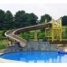 Buy cheap Easy Assembly Curve Kids Water Slide Indoor Outdoor Fun For 4 Children Vibrant Colors from wholesalers