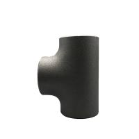 Buy cheap ASTM A106 Gr B Sch.40 80 Carbon Steel Tee Black Paint Or Sandblasted Galvanized product