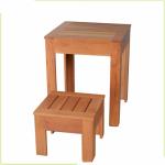 Mini NC painting Mahogany Modern Wood Coffee Table