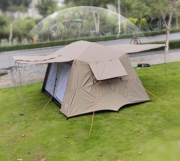 Buy cheap Aluminum Pole Sunshade Beach Camping Tent Lightweight Boat Tent with Windows from wholesalers