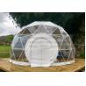 Buy cheap 850gsm PVC Coated Glamping Dome Tent Strong Winds Resistance from wholesalers