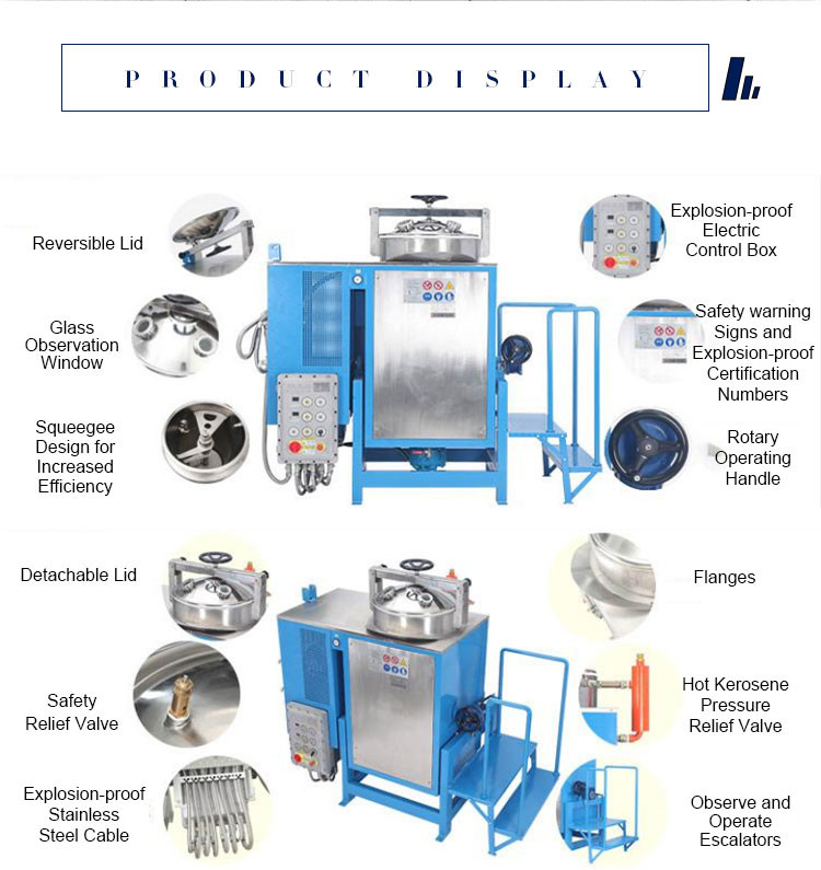 Paint 46 L Solvent Recycling Machine Explosion Proof