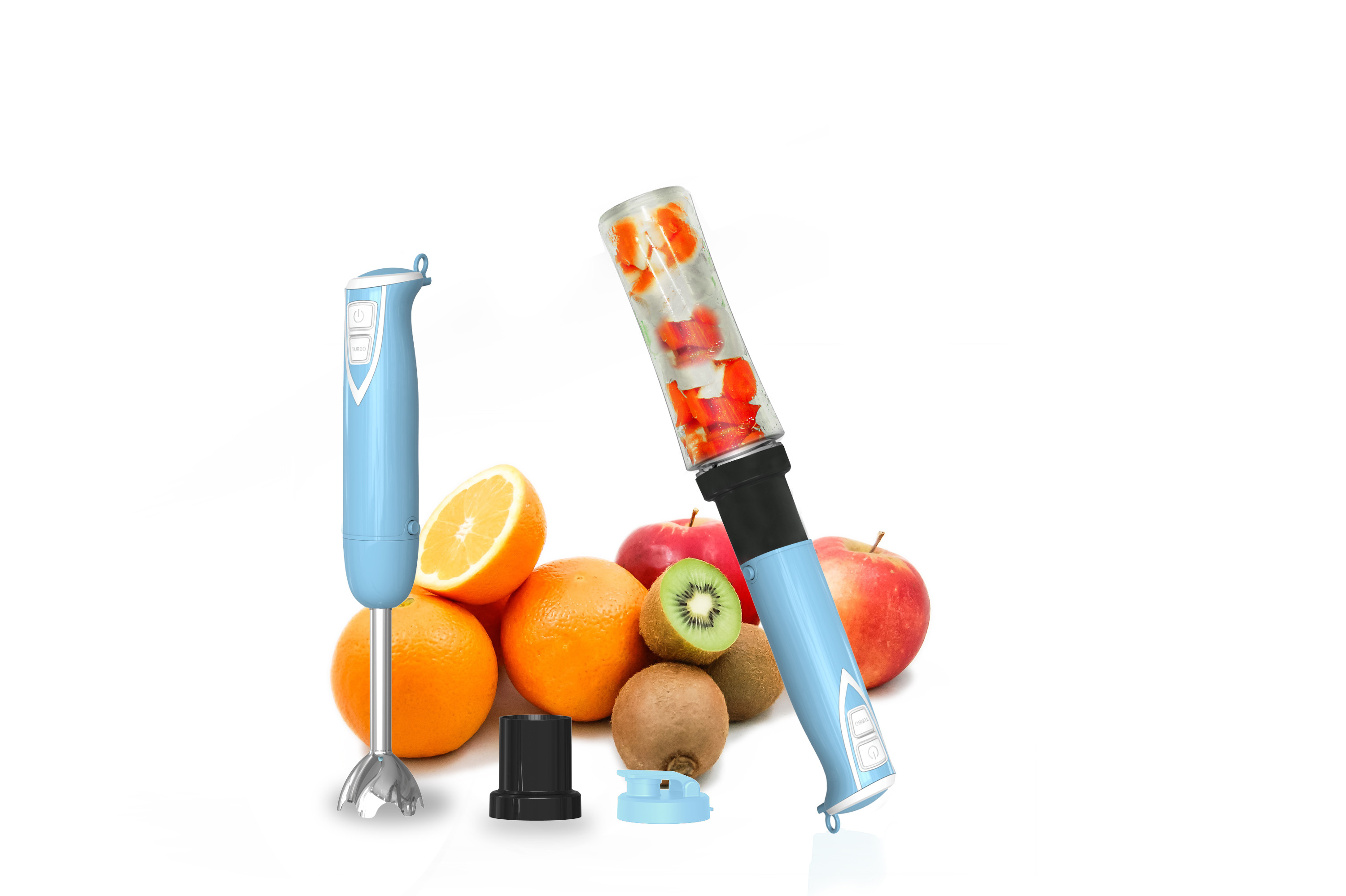 Multifunctional Hand Immersion Blender12 Speed With Sports Cup