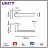 Buy cheap Stainless Steel Fire Door Lever Handle EN1906 and EN1634 Satin Finish from wholesalers