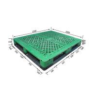 Buy cheap Green Recycled Molded Plastic Pallets Hdpe Injection Moulded Pallets product