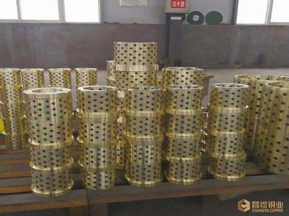 Buy cheap Bushings Copper Casting Sleeve High Strength Brass Aluminum Bronze Industrial from wholesalers