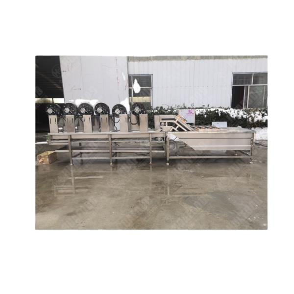 Buy cheap 1000kg/hr Industrial Full Automatic IQF Frozen Green Peas Processing Machine Turkey Line Factory Price for Sales from wholesalers
