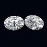 Buy cheap DEF Color Moissanite VVS Pass Diamond Tester Loose Oval Moissanite Stones from wholesalers