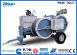 2 x 40KN Overhead Line Equipment Hydraulic Wire Cable Tension Machine Hydraulic