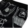 Buy cheap wholesale man's full white printing jogger tracksuit or oem service custom logo jogger sport suits from wholesalers