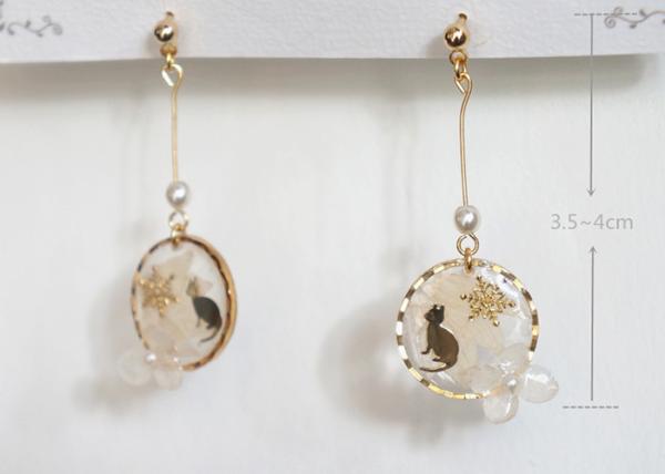 Buy cheap Dream Cats Pure 1cmx3cm Wedding Used 14K Gold Pearls Real Flowers Ear Studs from wholesalers