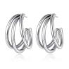 Buy cheap Round Wire Round C-Shape Women's Geometric Stud Earrings from wholesalers