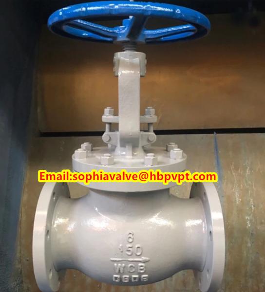 Buy cheap body ASTM A216 WCB cast steel globe valve FROM HEBEI from wholesalers