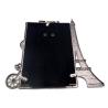 Buy cheap 3.5*5inch Paris Eiffel Tower Souvenir Metal Rectangle Picture Frame With Rhinestone Love from wholesalers