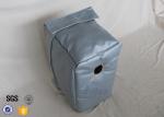 Silicone Coated Fiberglass Fabric Thermal Insulation Covers Removable High