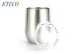 Various Colors Travel Metal Coffee Mug With Lid , Vacuum Insulated Wine Glass