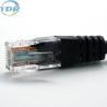 Buy cheap 8Pin 24/26AWG Black Rj45 Ethernet Network Cable LAN Cable For Computer from wholesalers