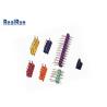 Buy cheap Colored PA6T Brass Pin Header Connector 500VAC/ Min Double Row from wholesalers