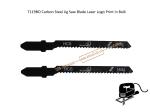 T119BO Carbon Jig Saw Blade Laser Logo Print in Bulk size:75mmX6x12T, Cutting