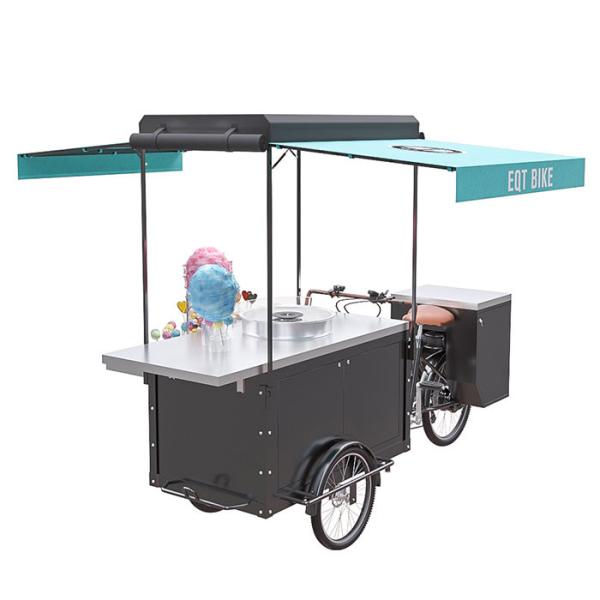 Buy cheap Electric Trike Food Cart Long Using Life With 300KG Load Capacity from wholesalers