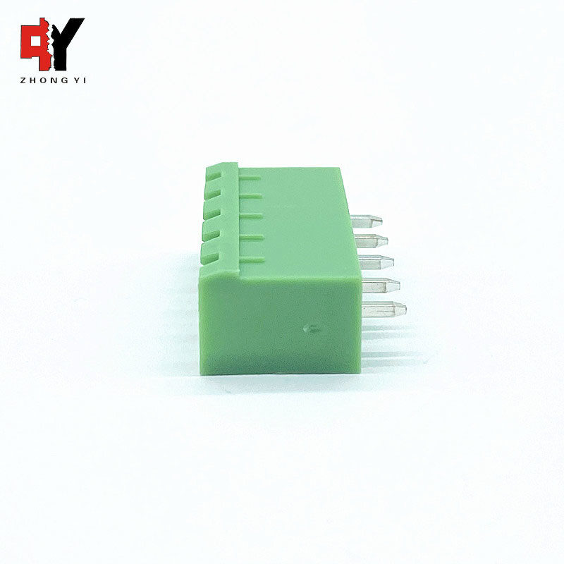 5 Pin 5.0 5.08mm Pitch Screwless Male Plug-In Terminal Block