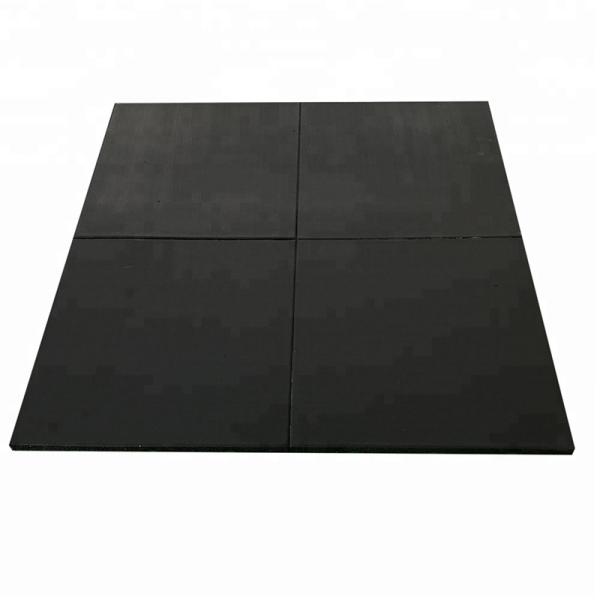 Buy cheap Environmental Friendly Gym Fitness Workout Accessories Shock Absorption Rubber Flooring from wholesalers