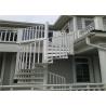 Buy cheap Exterior Space Saving Spiral Staircase , Decorative Spiral Staircase No Welding from wholesalers