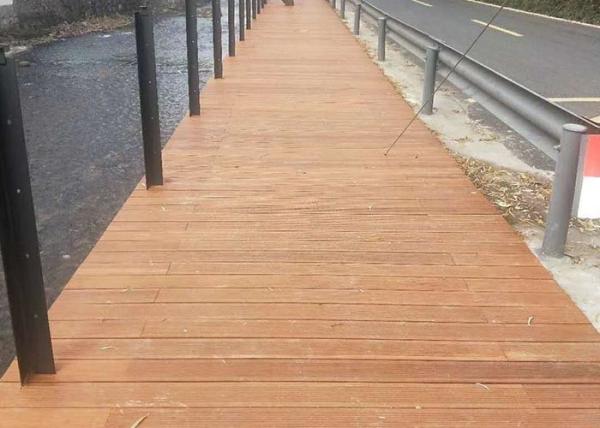 Buy cheap Customized Waterproof Bamboo Deck Tiles 18mm Thickness 100% Natural Bamboo from wholesalers