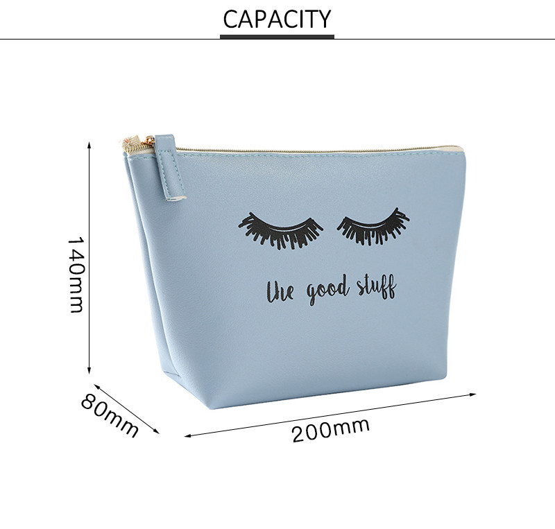 Water Resistant Cute Small Makeup Bag Nice Printing Cosmetic Bags Travelling