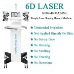 CE 6d Green Cold Laser Equipment 532nm Body Shape Non Invasive Slimming
