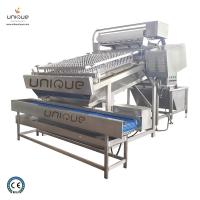 Buy cheap 3600*2260*2200 mm Automatic Seafood Prawn Shrimp Peeling Machine for Fast product