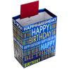 Buy cheap Customized Logo Accepted Personalized Style Kids Birthday Party Gift Paper Carrier Bag from wholesalers