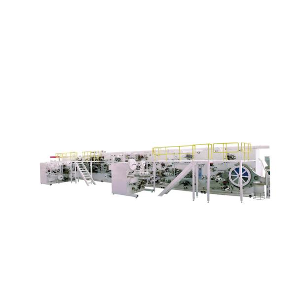 Buy cheap Fasite 140KW HMI 380V 50Hz Sanitary Napkin Pad Making Machine Width 6m from wholesalers
