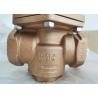 Buy cheap E55 Model Cash Valve Clean Oxygen Gas Pressure Regulating Valve / Bronze Body Material From Emerson Fisher from wholesalers