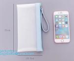 pencil bag school bag, TPU plastic pencil case with handle, creative kids pencil