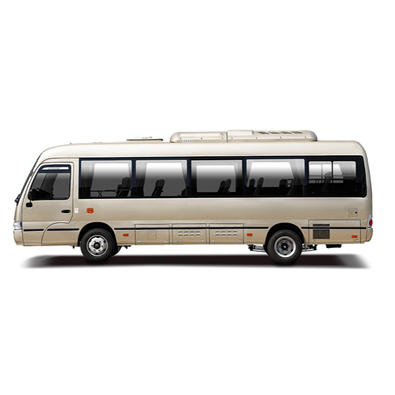 35 Passenger City Mini Buses for Africa 8050mm Length 6300/6600kg Curb Weight