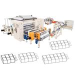 Atomatic transfer 1/2 fold soft bag drawing facial tissue paper making machine