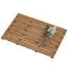 Buy cheap Striped Pattern Bamboo Wood Non Slip Shower Mat 39.88 X 26.17 X 3.05CM for Bathroom from wholesalers