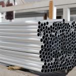 Electrophoresis Round Aluminum Tubing 6063 T5 Aluminium Pipe Silver Black